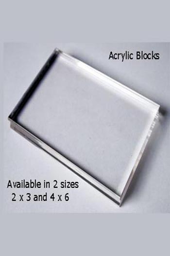 Acrylic Blocks