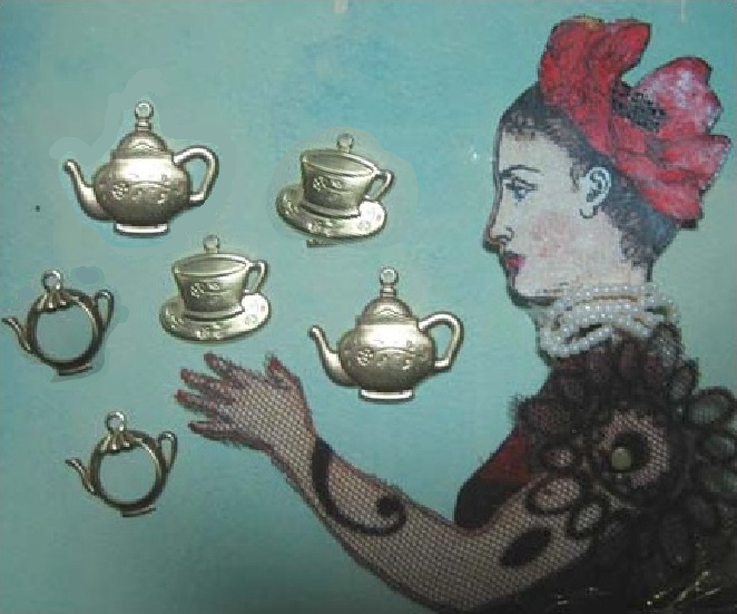 Tea Party Charm Collection